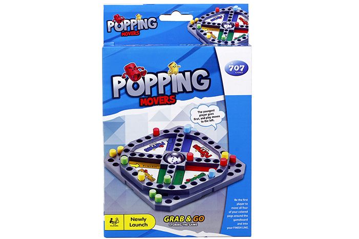 POPPING MOVERS TRAVELLING GAME