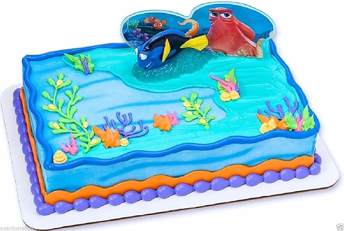 DISNEY FINDING DORY FINTASTIC ADVENTURES CAKE DECORATION KIT