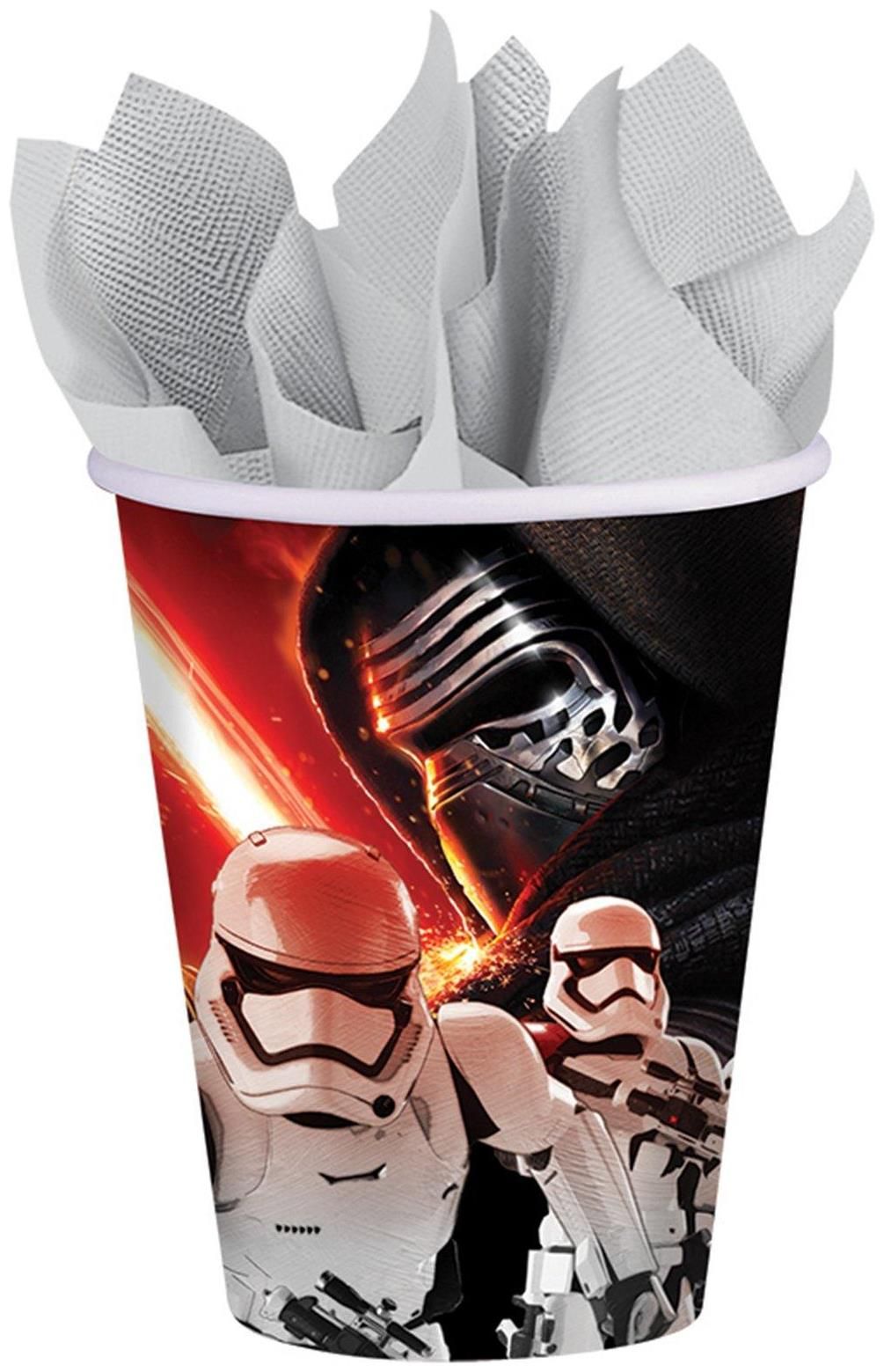 STAR WARS REBELS 266ML PAPER CUPS - PACK OF 8
