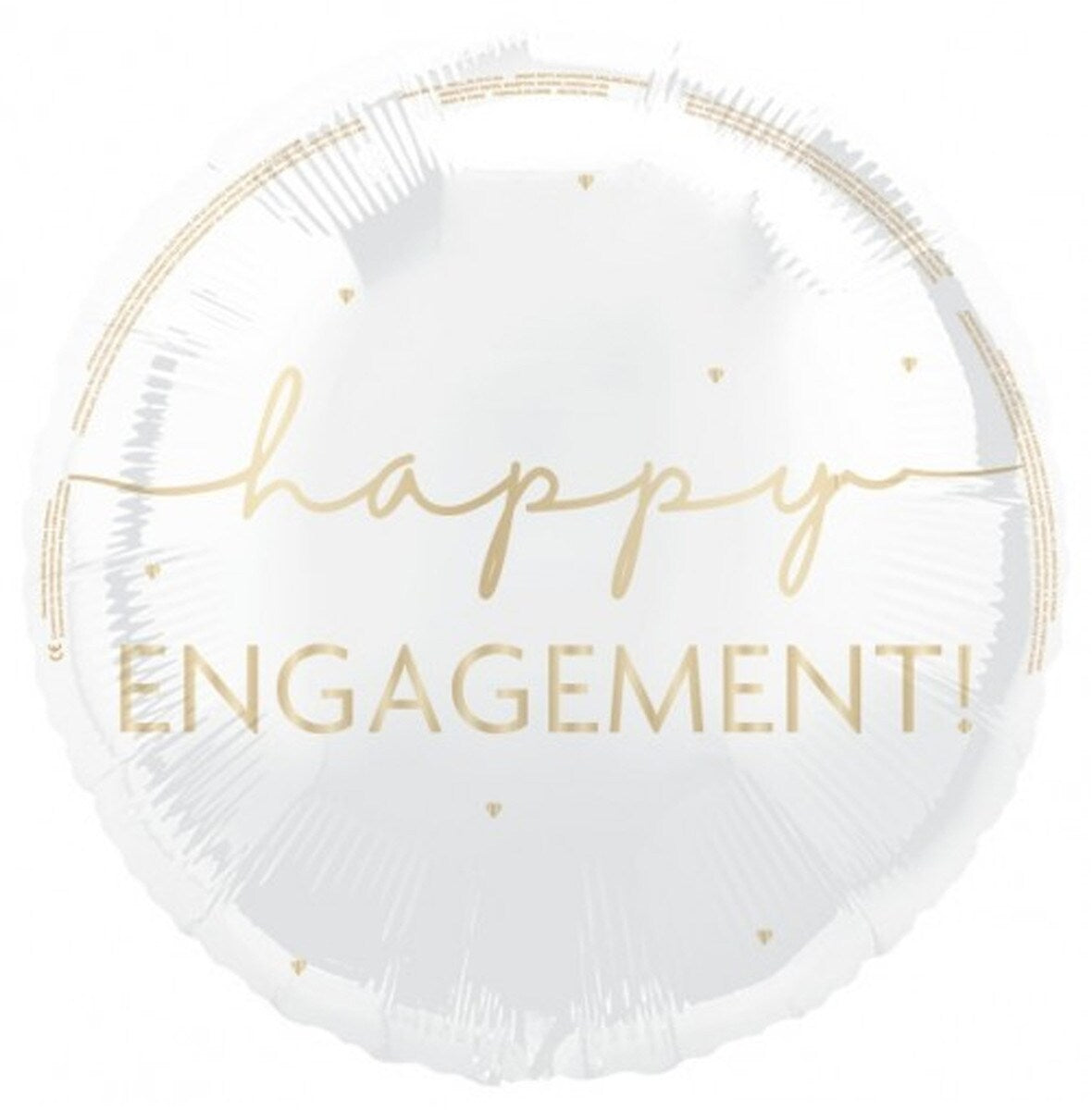 HAPPY ENGAGEMENT FOIL BALLOON - 45.7CM