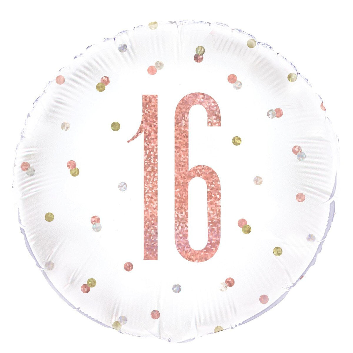 ROSE GOLD 16TH BIRTHDAY FOIL BALLOON - 45.7CM