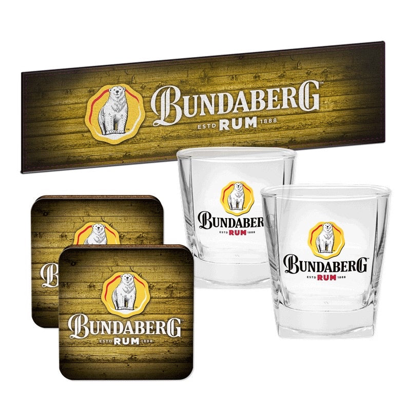 BUNDABERG RUM BAR ESSENTIALS GIFT PACK Sunshine Coast Parties & Gifts