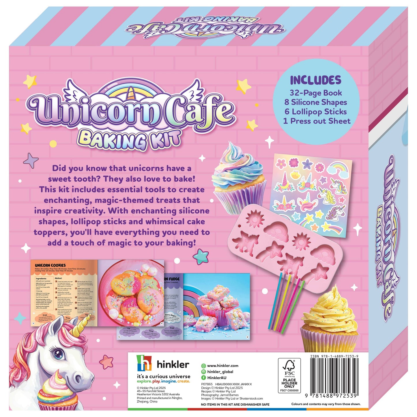 HINKLER UNICORN BAKING KIT