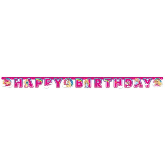 BARBIE DREAMTOPIA HAPPY BIRTHDAY BANNER - 2M