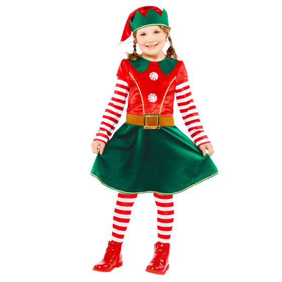 ELF GIRLS DRESS CHILD COSTUME