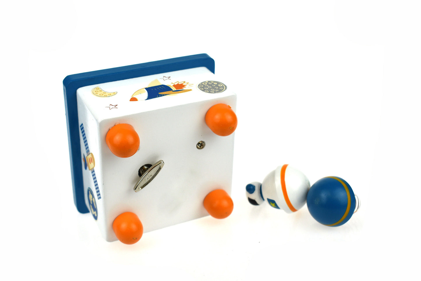 KOALA DREAMS DANCING MAGNETIC MUSIC BOX - SPACE & ROCKET