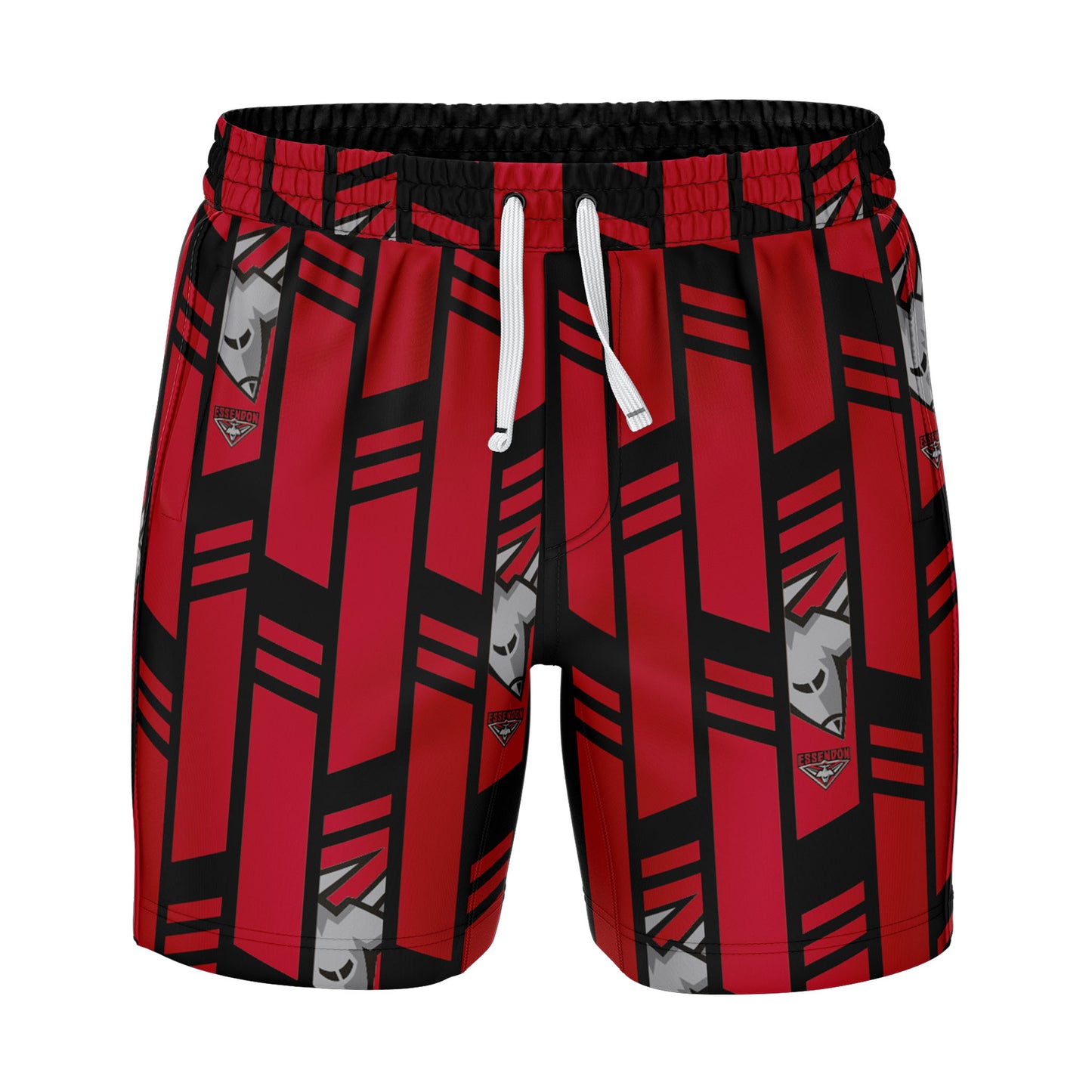 AFL RIVIERA VOLLEY SWIM SHORTS - ESSENDON BOMBERS