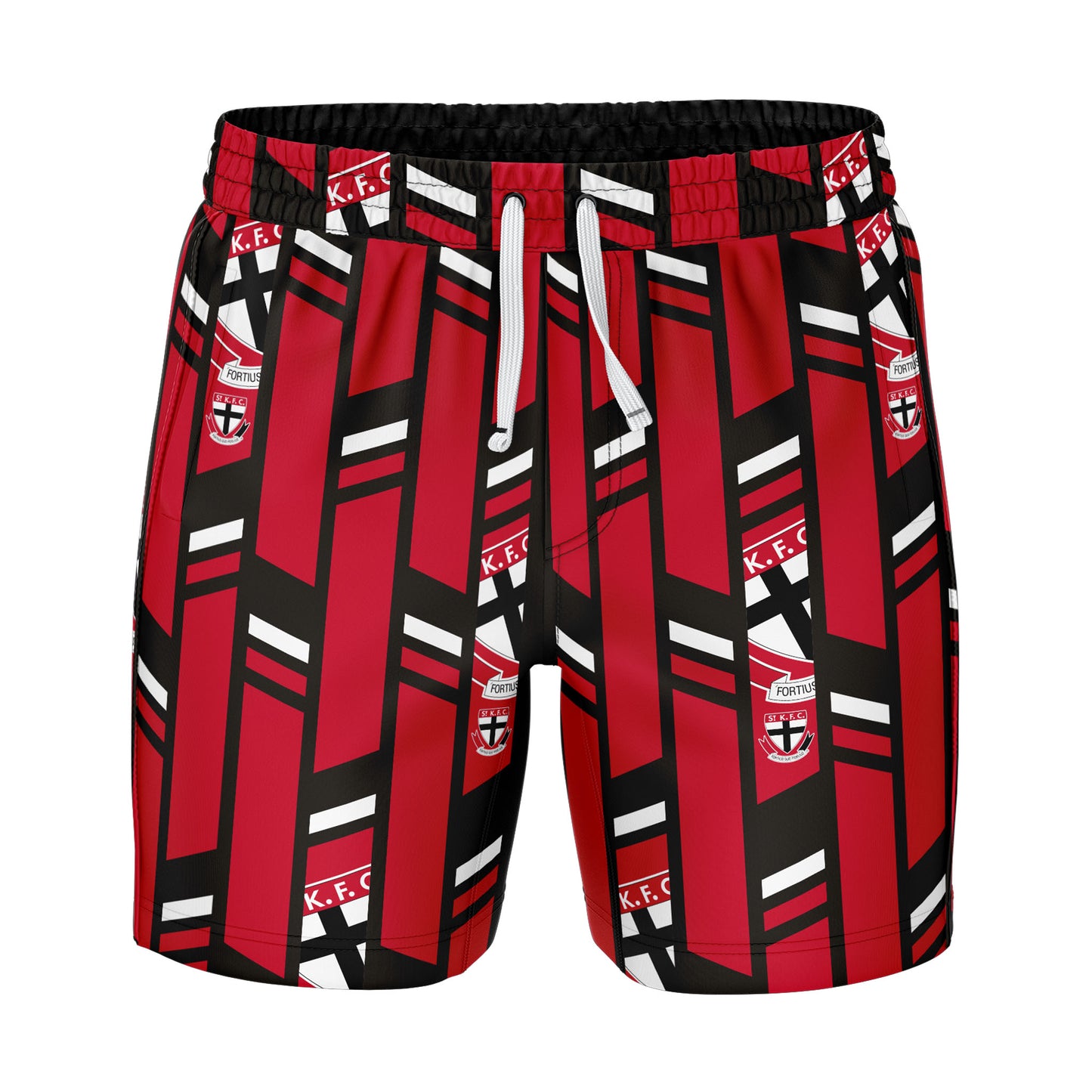 AFL RIVIERA VOLLEY SWIM SHORTS - ST KILDA SAINTS