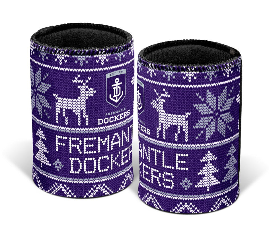 AFL FREMANTLE DOCKERS XMAS CAN COOLER