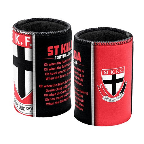 AFL ST KILDA SAINTS TEAM SONG CAN COOLER