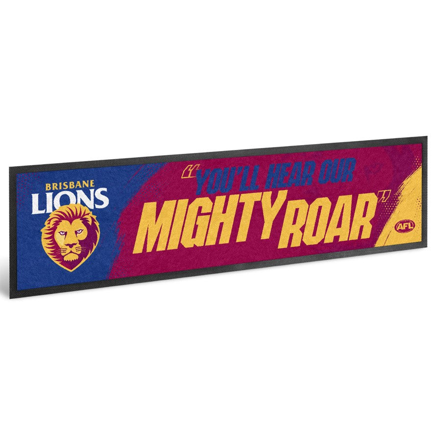 AFL BRISBANE LIONS BAR RUNNER