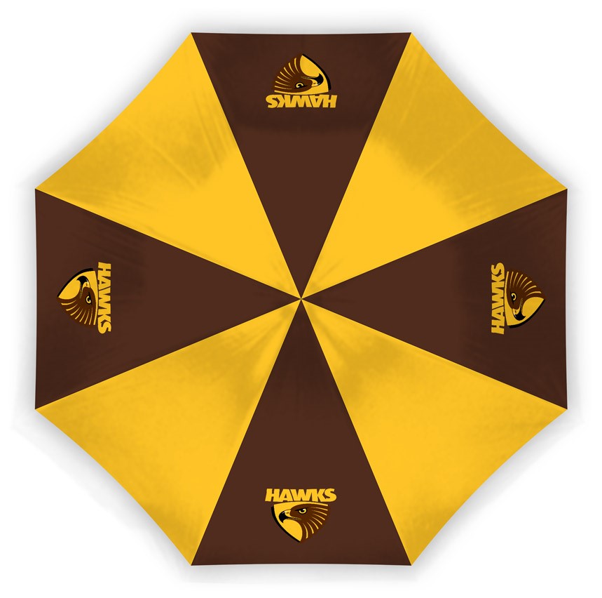 AFL COMPACT UMBRELLA - HAWTHORN HAWKS
