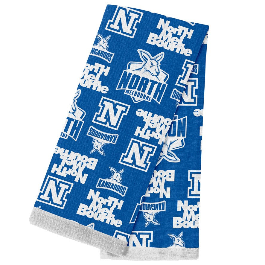 AFL NORTH MELBOURNE KANGAROOS TEA TOWEL