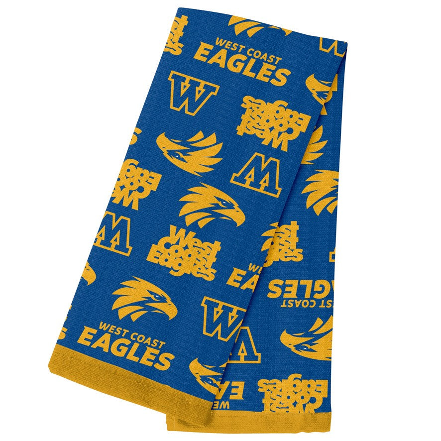 AFL WEST COAST EAGLES TEA TOWEL