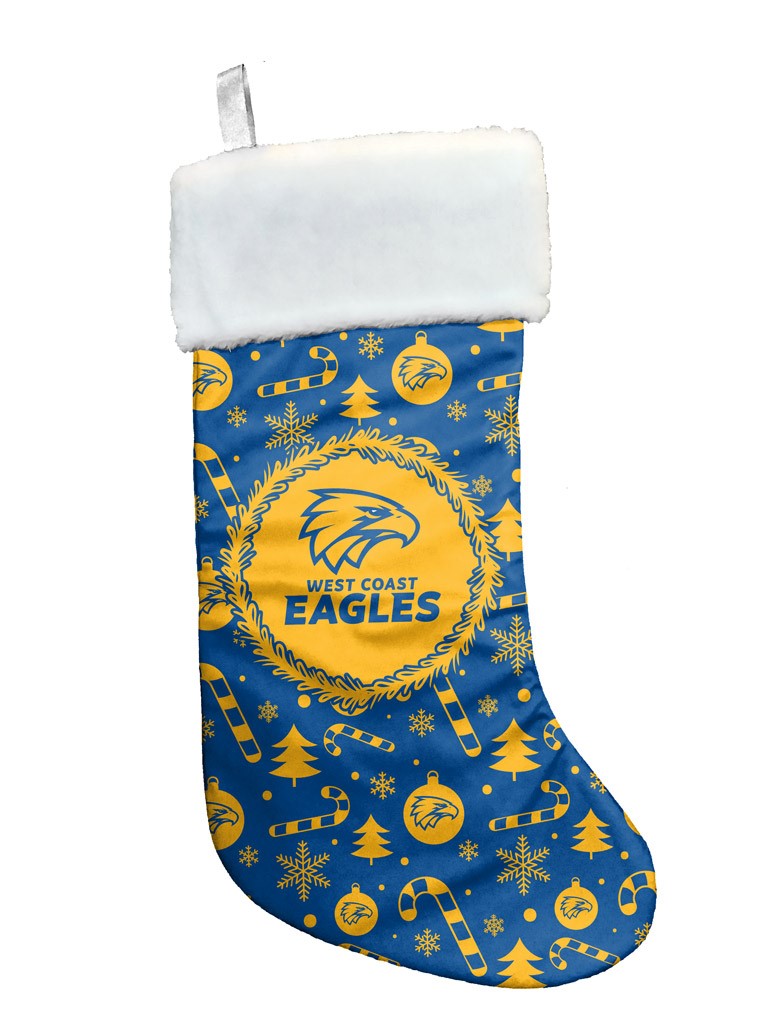 AFL WEST COAST EAGLES XMAS STOCKING