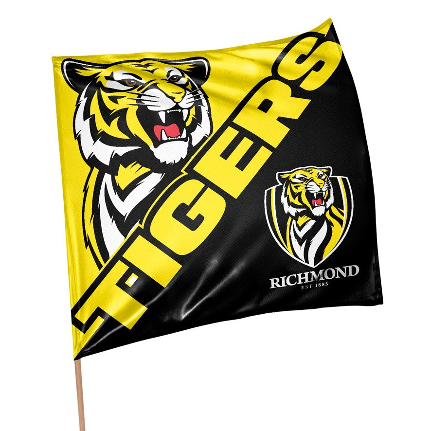 AFL SUPPORTER 70CM FLAG - RICHMOND TIGERS