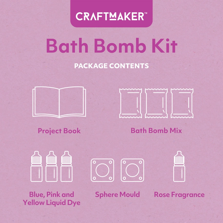 HINKLER DIY CRAFTMAKER BATH BOMB KIT