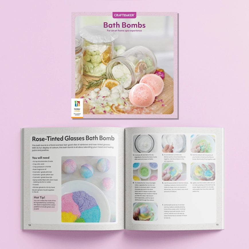 HINKLER DIY CRAFTMAKER BATH BOMB KIT