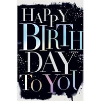 BIRTHDAY CARD - GENERAL