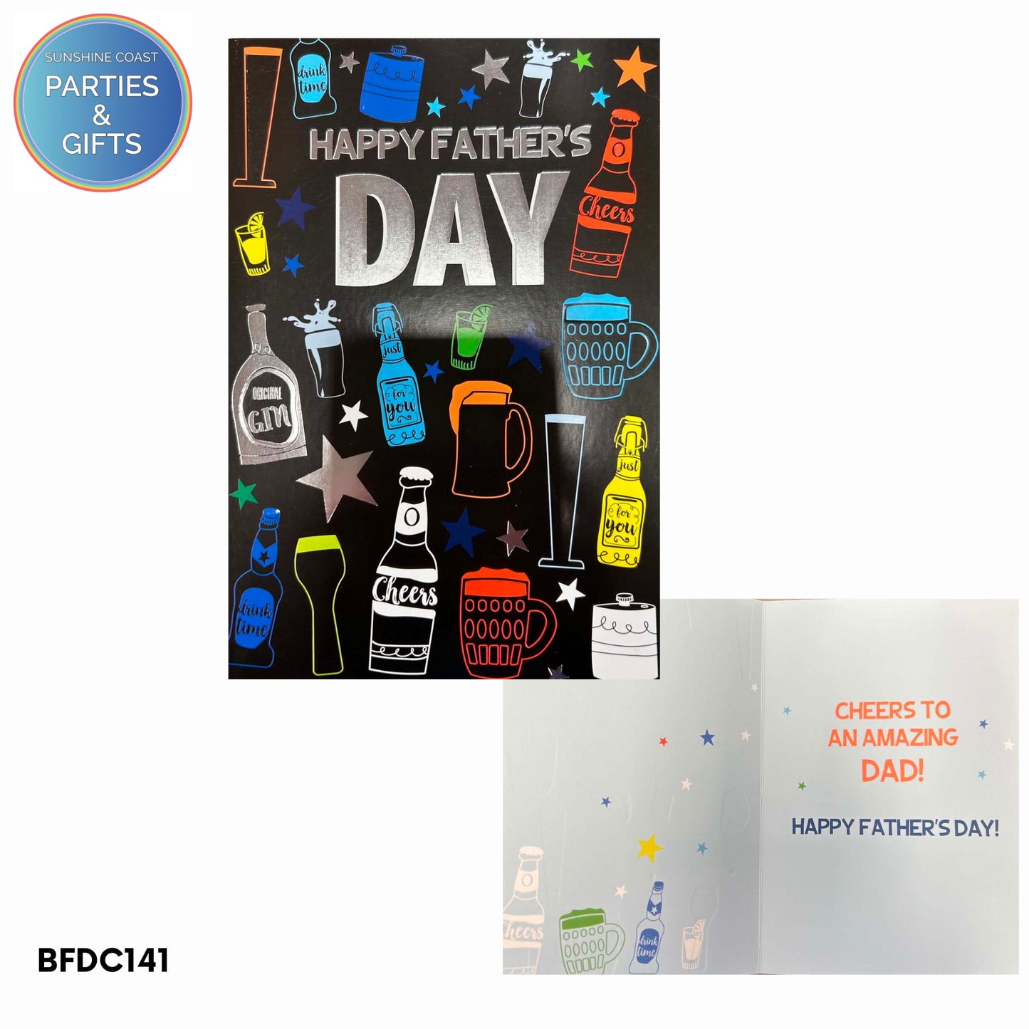 FATHERS DAY CARD - BEERS
