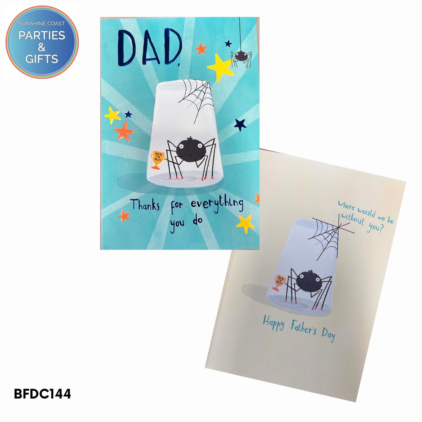 FATHERS DAY CARD - SPIDER