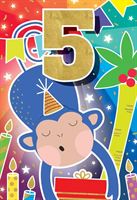 BIRTHDAY CARD - 5TH BIRTHDAY