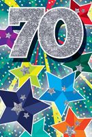 BIRTHDAY CARD - 70TH BIRTHDAY