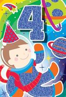 BIRTHDAY CARD - 4TH BIRTHDAY