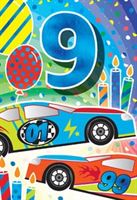 BIRTHDAY CARD - 9TH BIRTHDAY