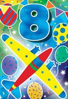 BIRTHDAY CARD - 8TH BIRTHDAY