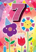 BIRTHDAY CARD - 7TH BIRTHDAY