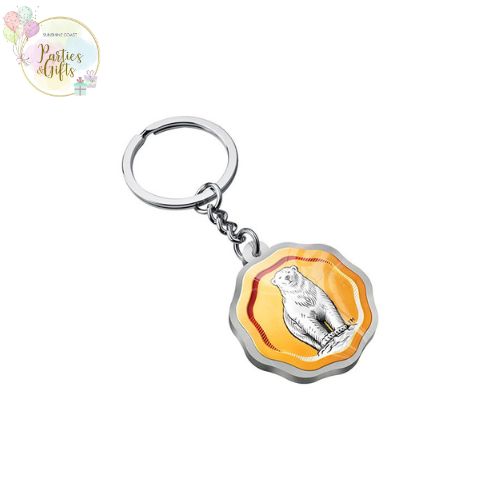 BUNDABERG RUM ROSETTE KEYRING