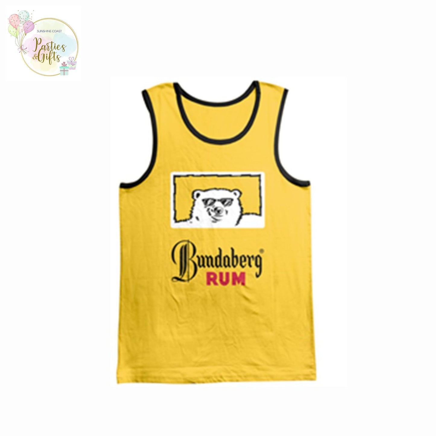 BUNDABERG RUM BUNDY COOL BEAR SINGLET