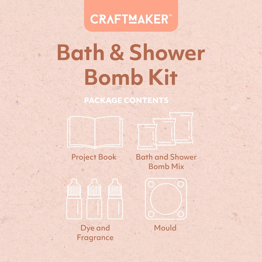 HINKLER CRAFTMAKER BATH & SHOWER BOMB KIT