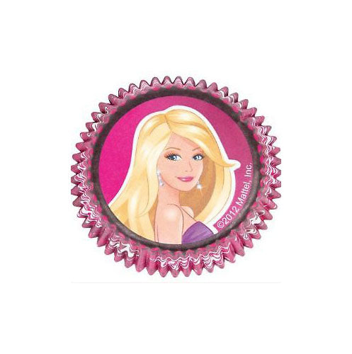 BARBIE CUPCAKE BAKING CUPS - PACK OF 50