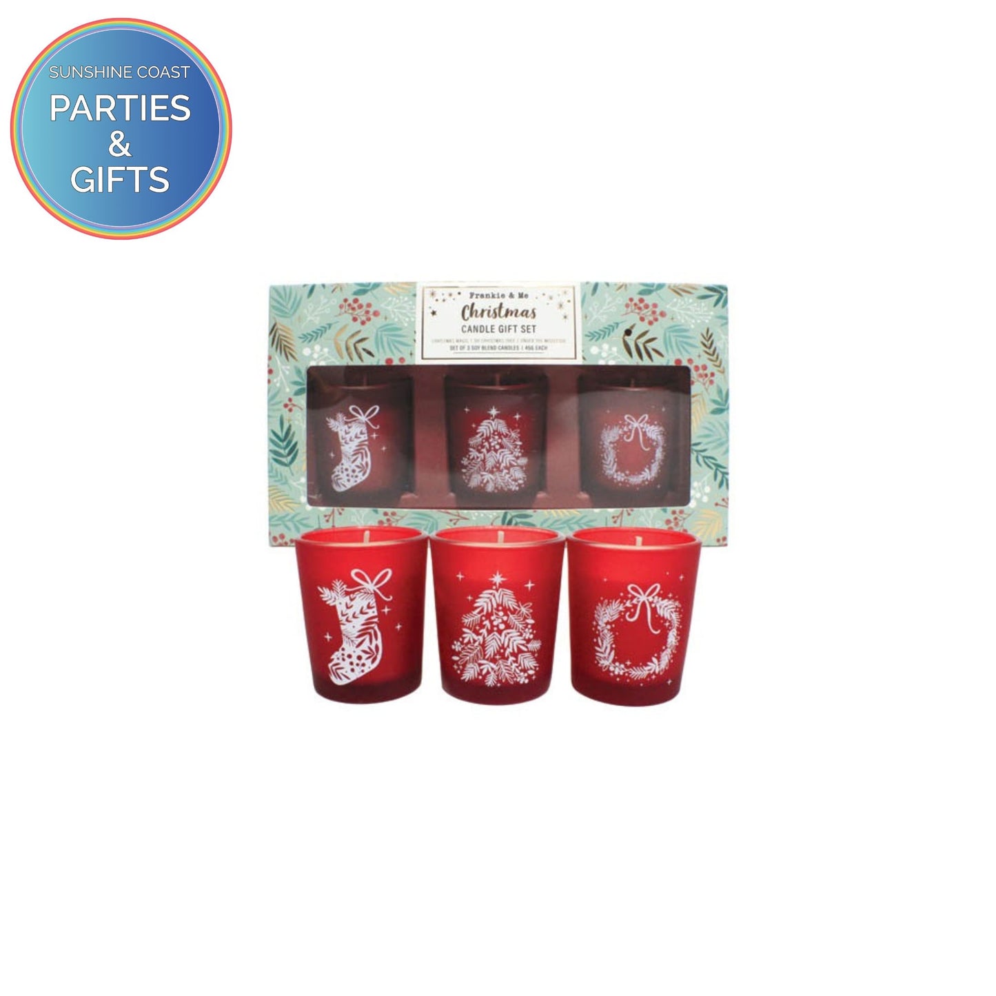 FRANKIE & ME CHRISTMAS CANDLE GIFT SET
