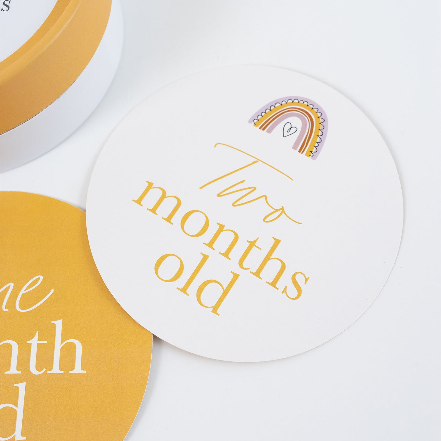 SPLOSH BABY REVERSIBLE MILESTONE CARDS - RAINBOW