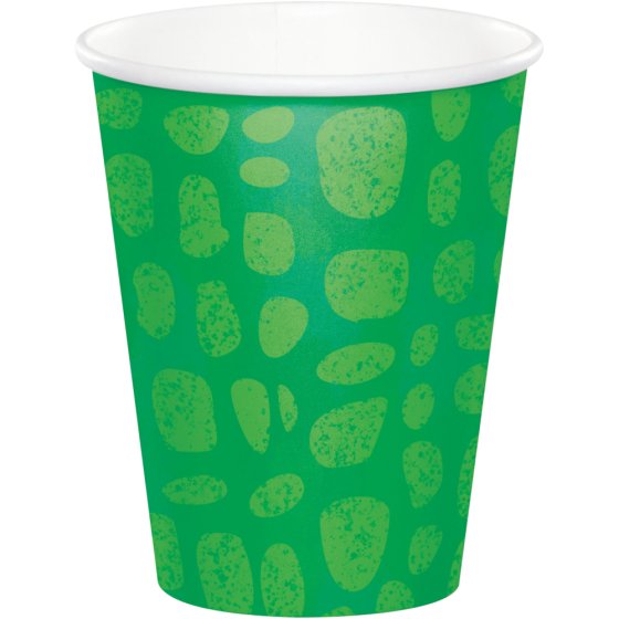 ALLIGATOR PARTY 266ML CUPS - PACK OF 8