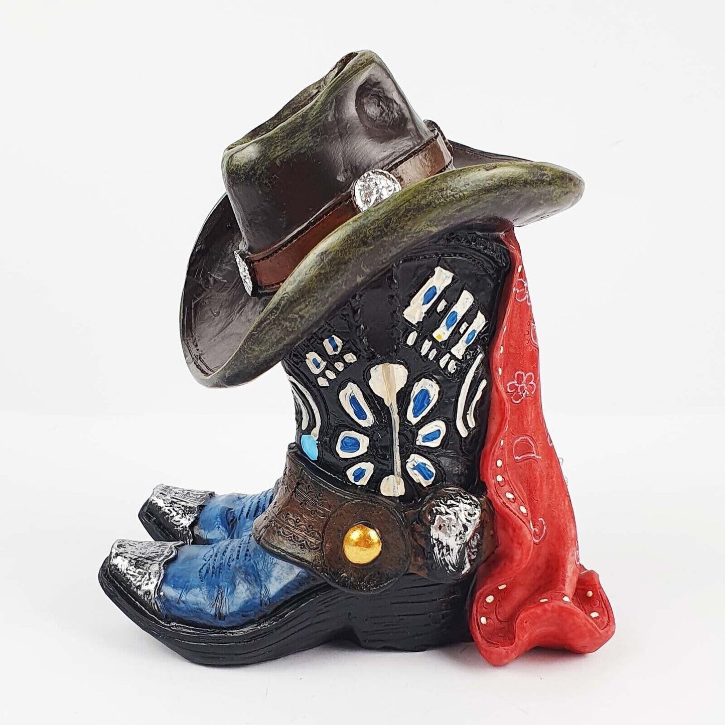 COWBOY BOOT MONEY BOX - 16CM