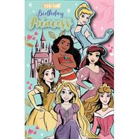 BIRTHDAY CARD - DISNEY PRINCESS