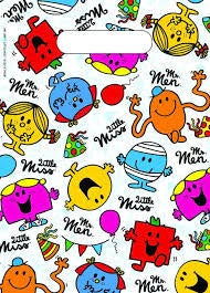 MR MEN LITTLE MISS LOOT BAGS - PACK OF 10