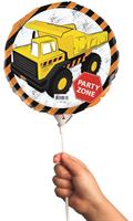 CONSTRUCTION FOIL BALLOON - 22CM