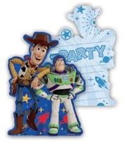 TOY STORY INVITATIONS - PACK OF 8