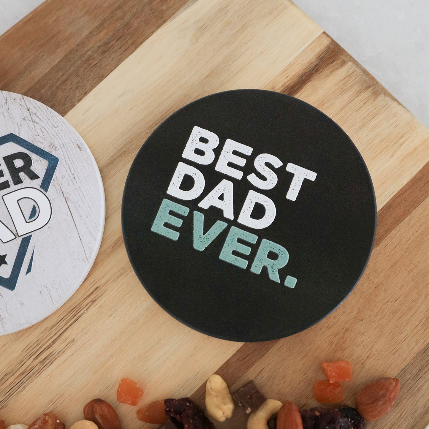 SPLOSH CERAMIC COASTER - BEST DAD EVER