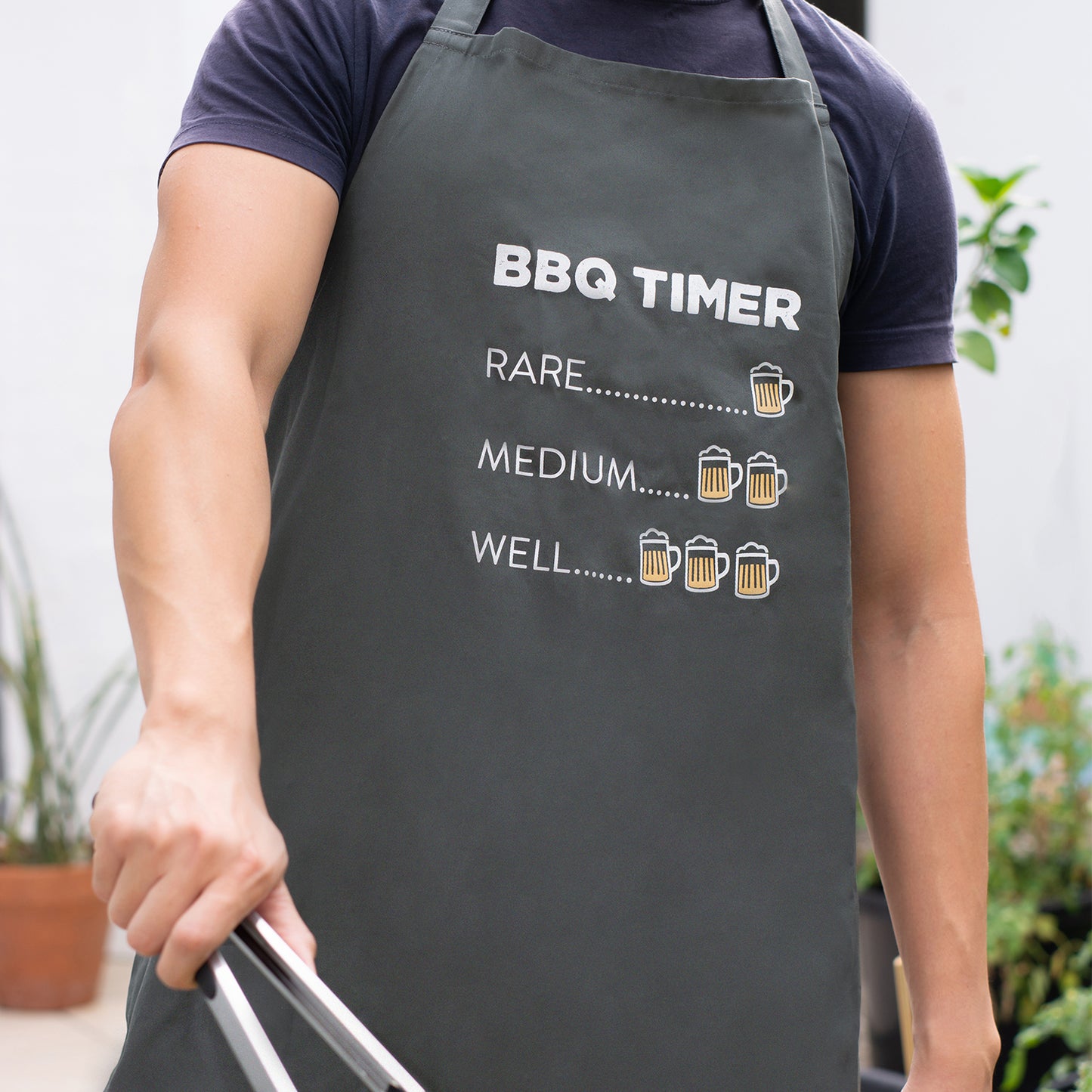 SPLOSH APRON - BBQ TIMER
