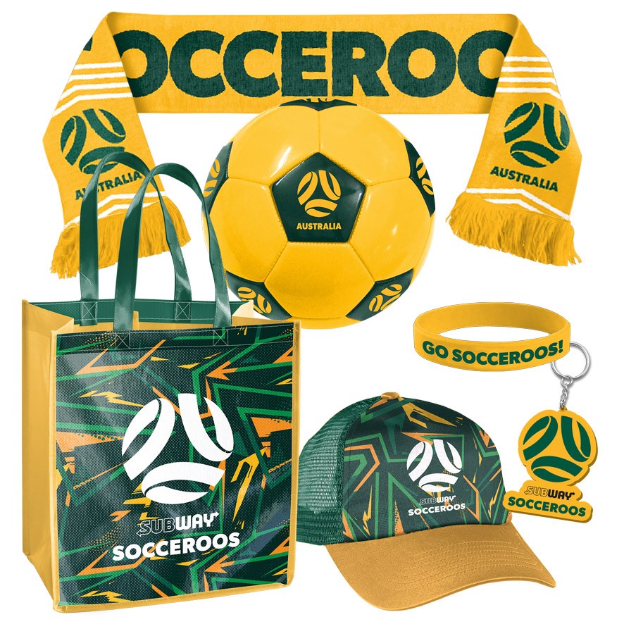 SUBWAY SOCCEROOS SHOW BAG