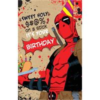 BIRTHDAY CARD - DEADPOOL