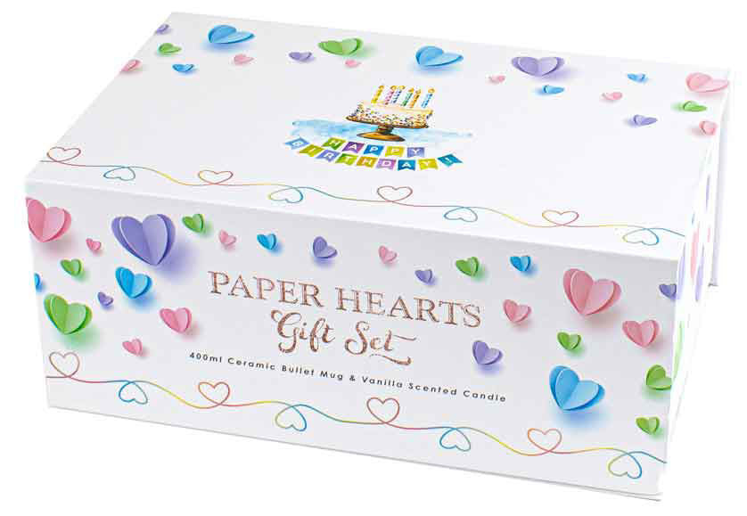 60TH BIRTHDAY CERAMIC MUG AND CANDLE GIFT SET