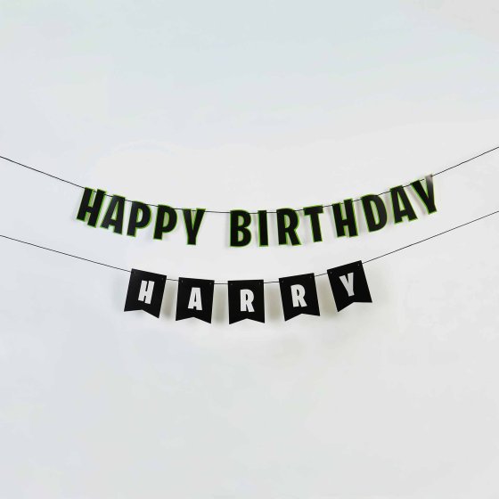 HOOTYBALLOO HAPPY BIRTHDAY GAME ON CUSTOMISABLE CARD BANNER 2M