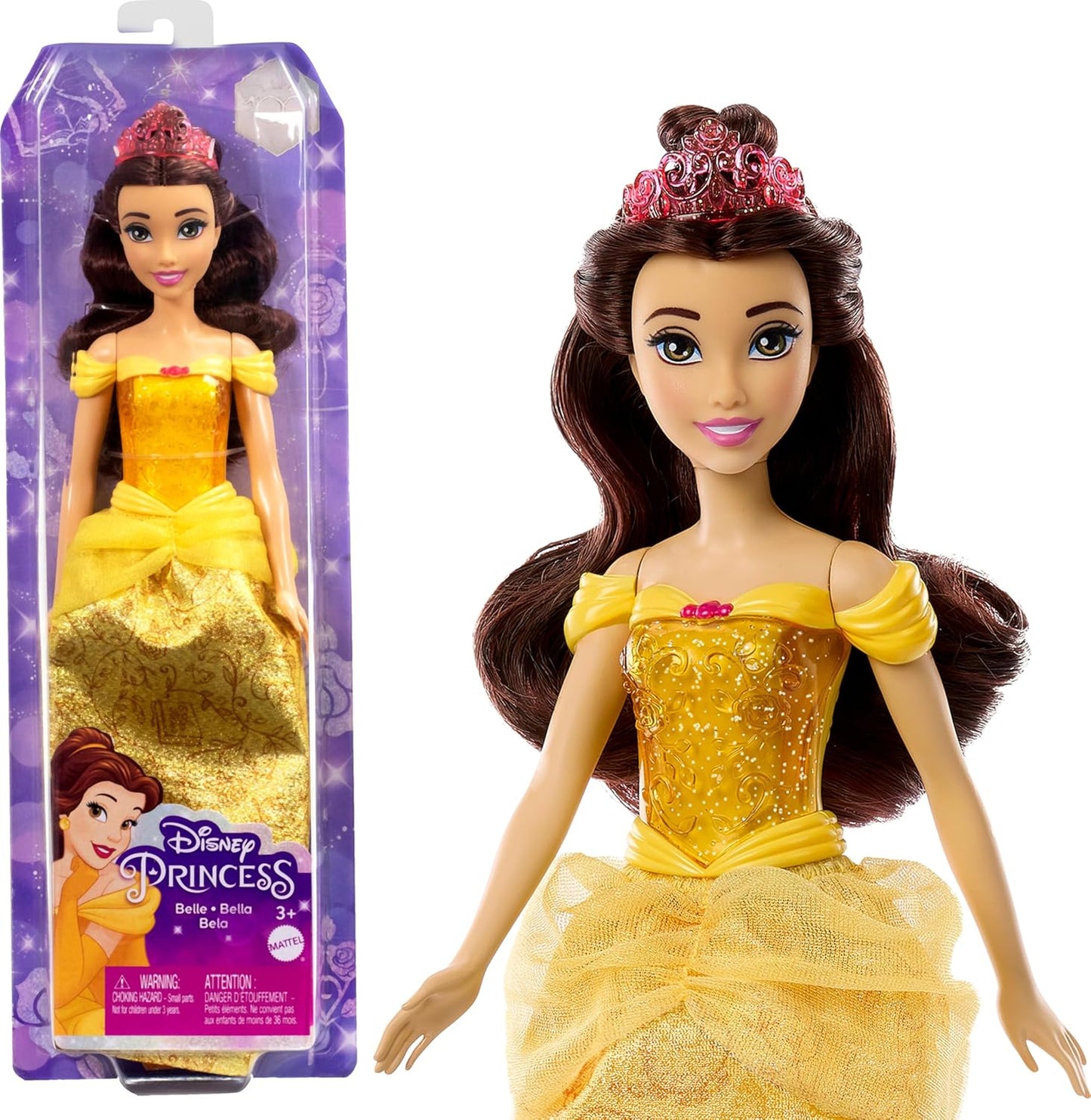 MATTEL DISNEY PRINCESS BELLE DOLL